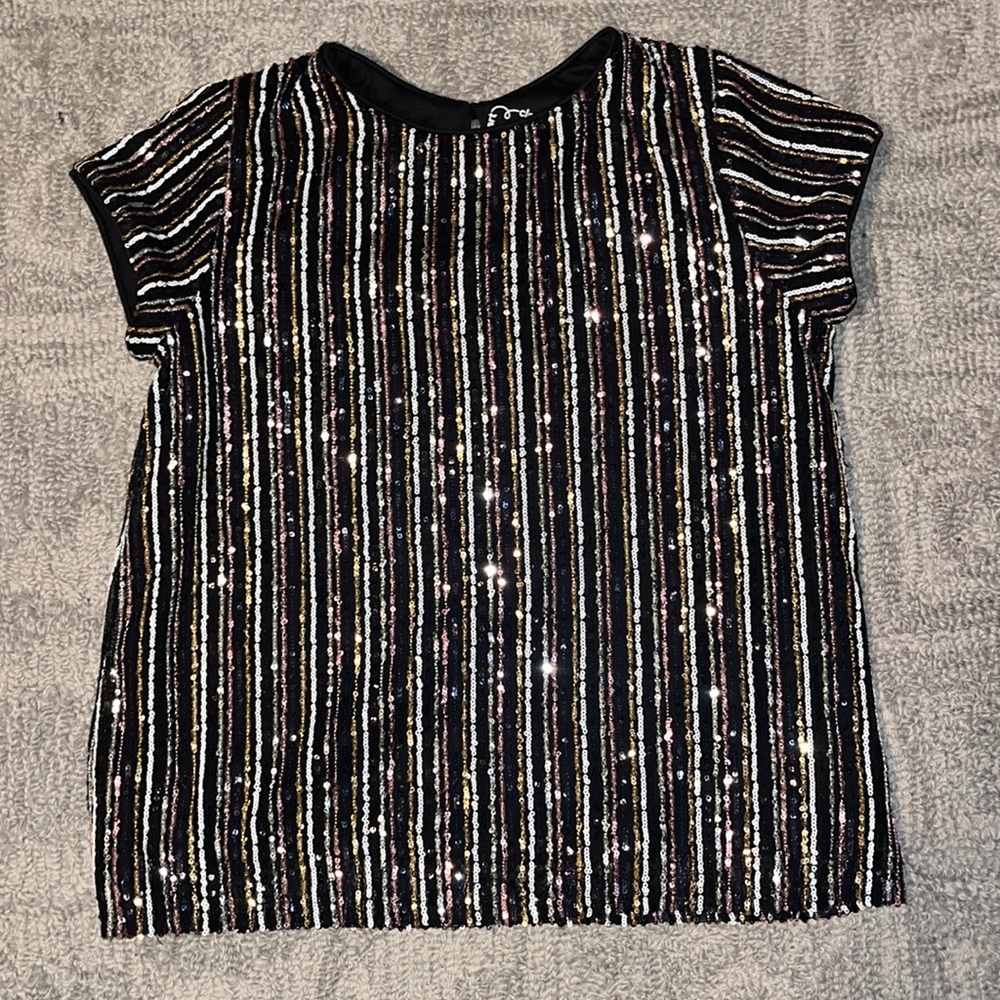Art Class Sequin Top